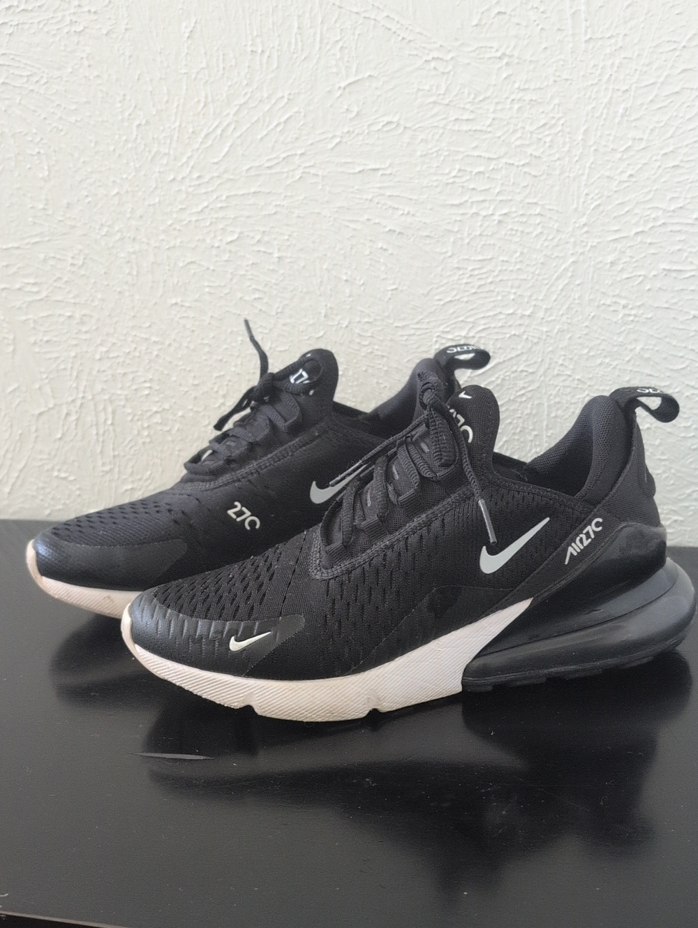 Nike Air Max 270 Black And White Sneakers